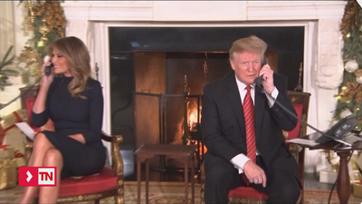 Trump mete la pata por Navidad