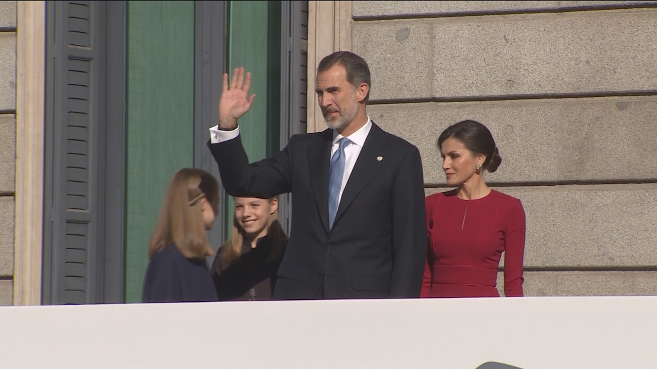 El año real del 40 aniversario de la Constitución