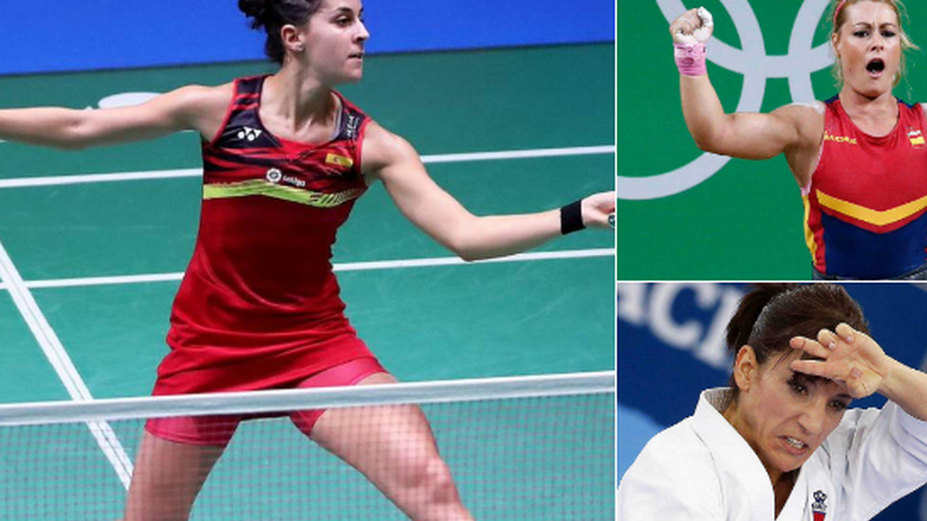 Carolina Marín, Lydia Valentín y Sandra Sánchez, las 'Supernenas' del deporte