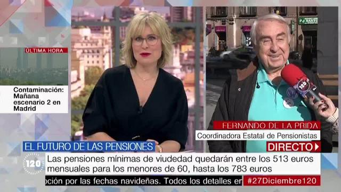 Los jubilados ven insuficiente la subida de las pensiones: "Es poco dinero"