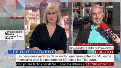 Los jubilados ven insuficiente la subida de las pensiones: "Es poco dinero"