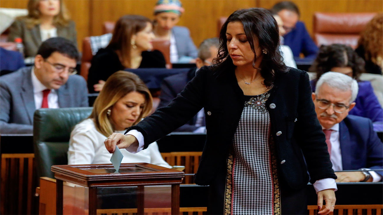 Marta Bosquet, de Ciudadanos, elegida presidenta del Parlamento de Andalucía