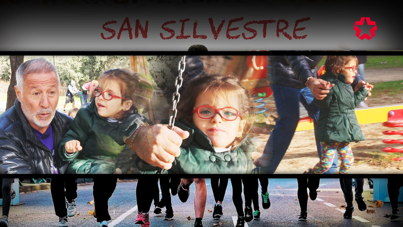 La especial historia de Tania y su abuelo Luis en la San Silvestre Vallecana