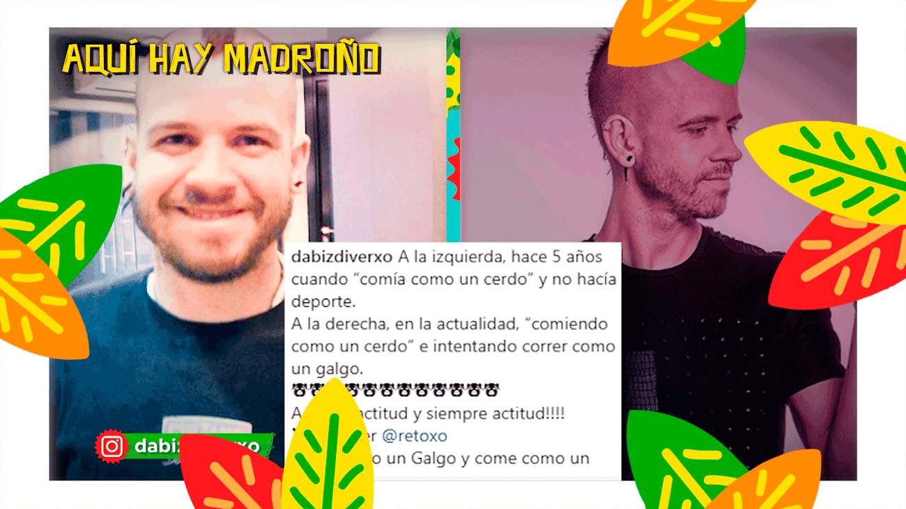 Madroñeamos sobre el tremendo cambio físico de Dabiz Muñoz