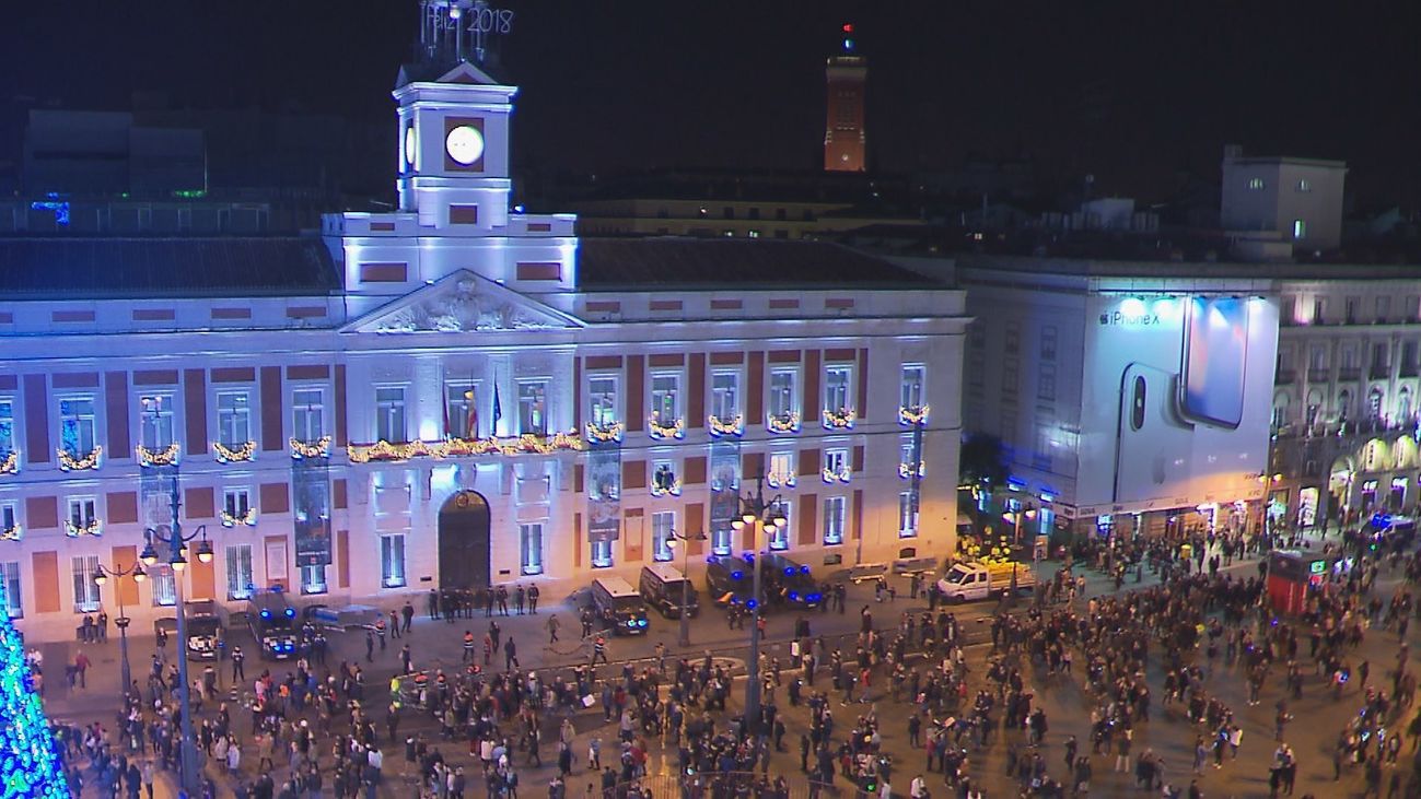 Refuerzan la seguridad en la Puerta del Sol los días 30 y 31 de diciembre