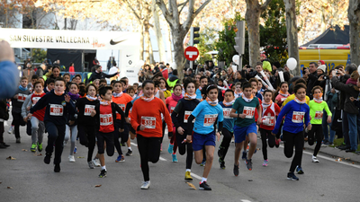 Más de mil niños corren en la San Silvestriña más solidaria