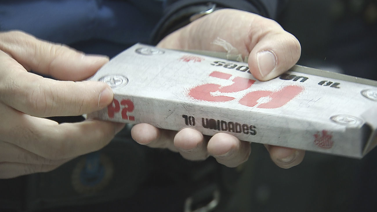 Incautados 17.000 petardos que se vendían en locales no permitidos