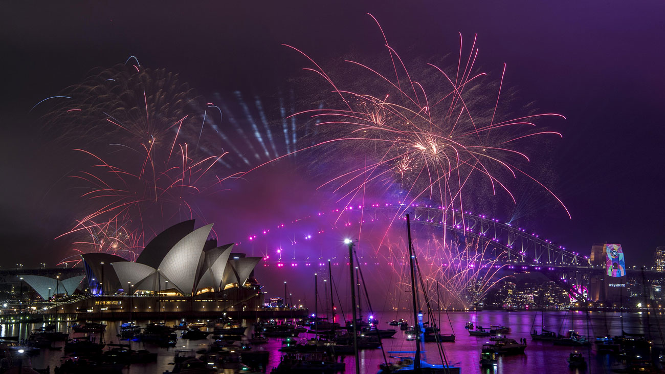 Así han sido las primeras celebraciones de Fin de Año en el mundo