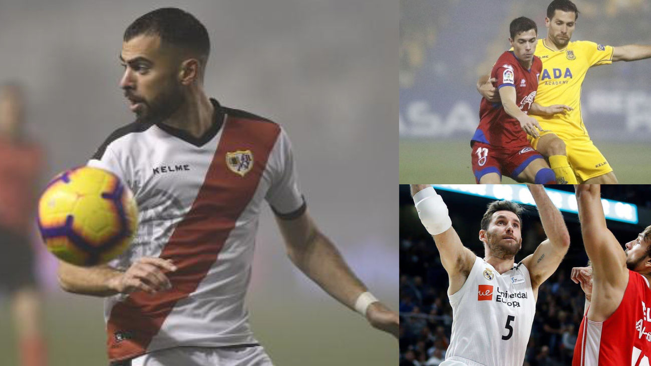 Rayo, Alcorcón y Real Madrid de baloncesto