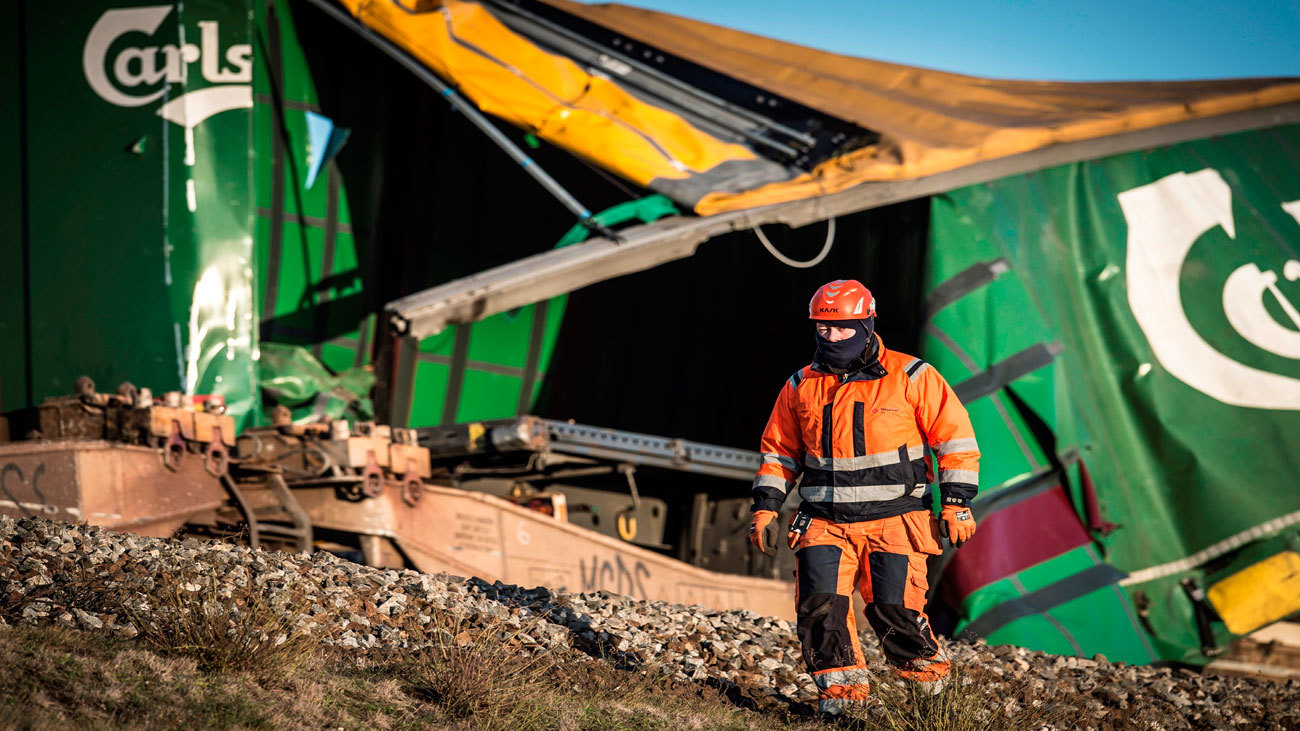 Seis muertos y 16 heridos leves en un accidente ferroviario en Dinamarca