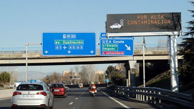 Madrid limita a 70 km/h  la velocidad en la M-30 y accesos por la contaminación