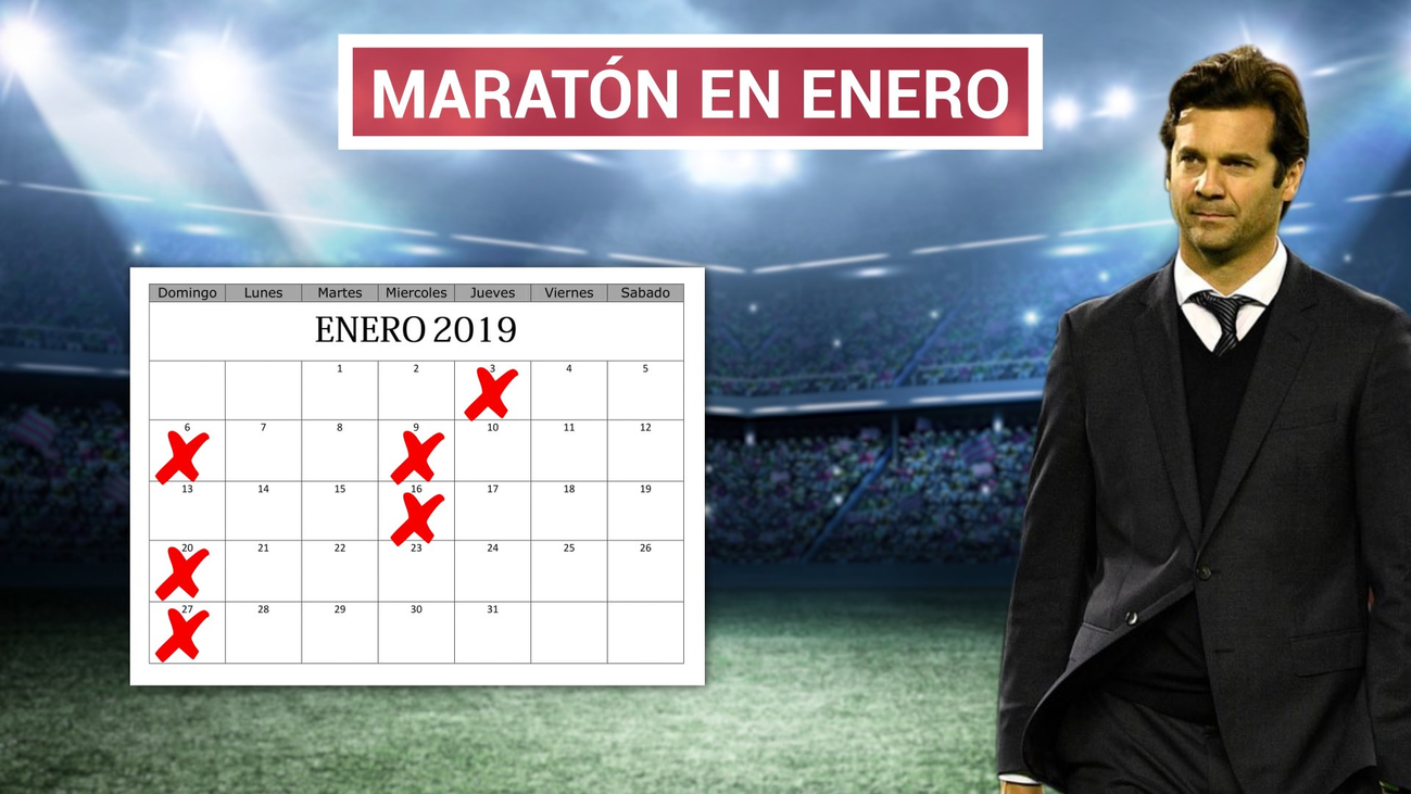 Real Madrid, un enero de locos