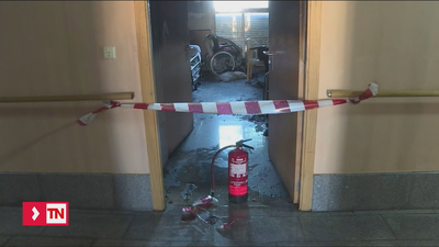 Una mujer quemada y 21 intoxicados en el incendio de una residencia en Alzira