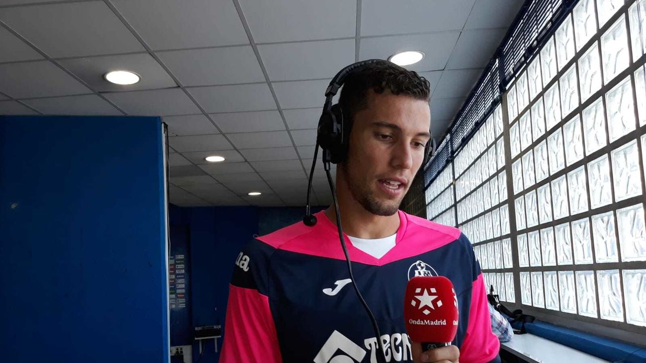 David Soria: “Estoy muy feliz en Getafe”