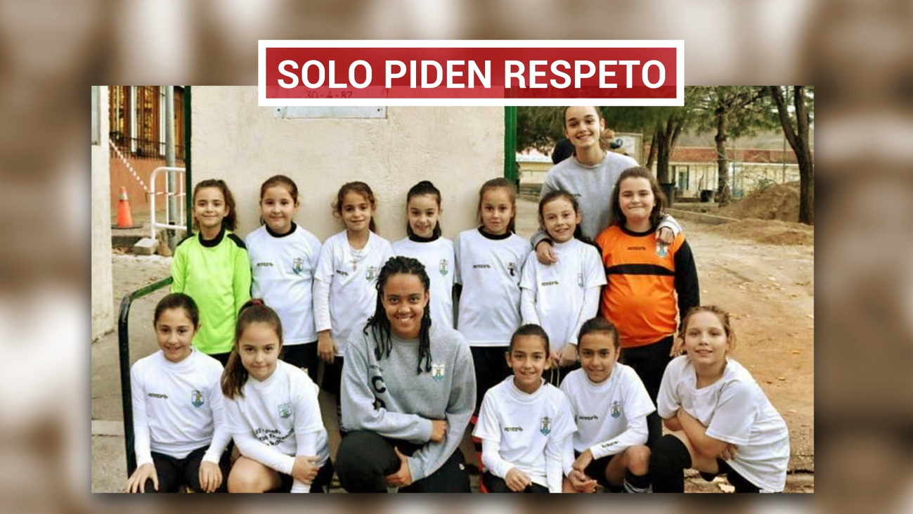 Las niñas del CD Avance de Alcalá quieren igualdad