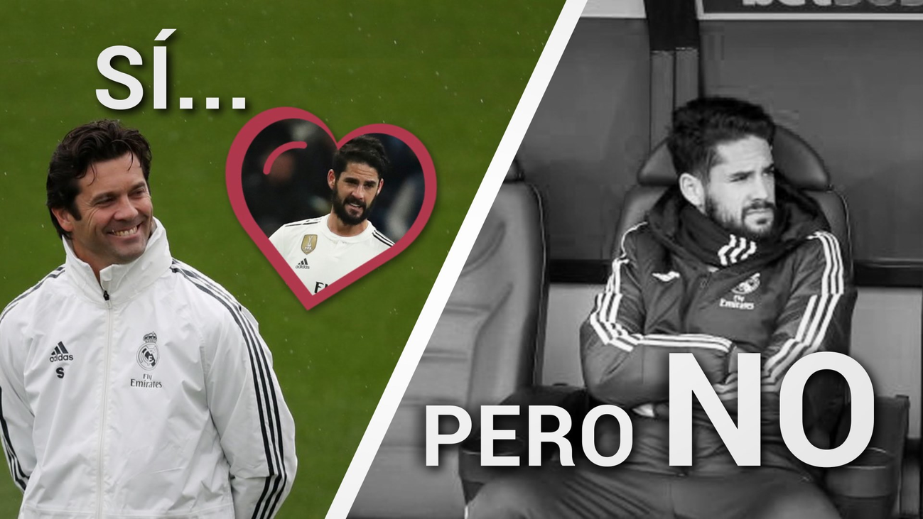 Isco recibe cariño, pero sigue sin jugar