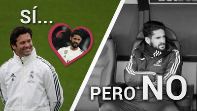 Isco recibe cariño, pero sigue sin jugar