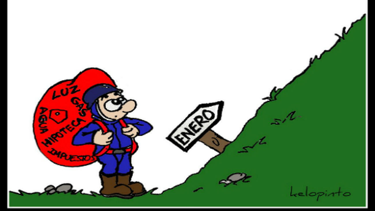 Subidas y bajadas de la cuesta de enero