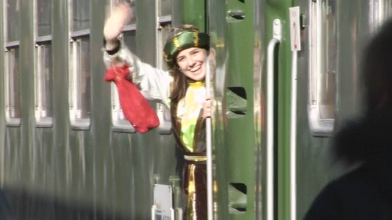 Nos colamos en el tren mágico de los Reyes Magos