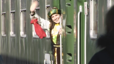 Nos colamos en el tren mágico de los Reyes Magos