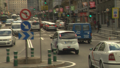 Incremento del uso de coches eléctricos compartidos a raíz de Madrid Central
