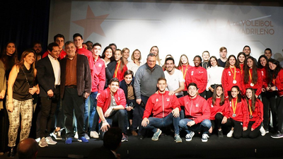 El voleibol madrileño celebra su primera gala anual