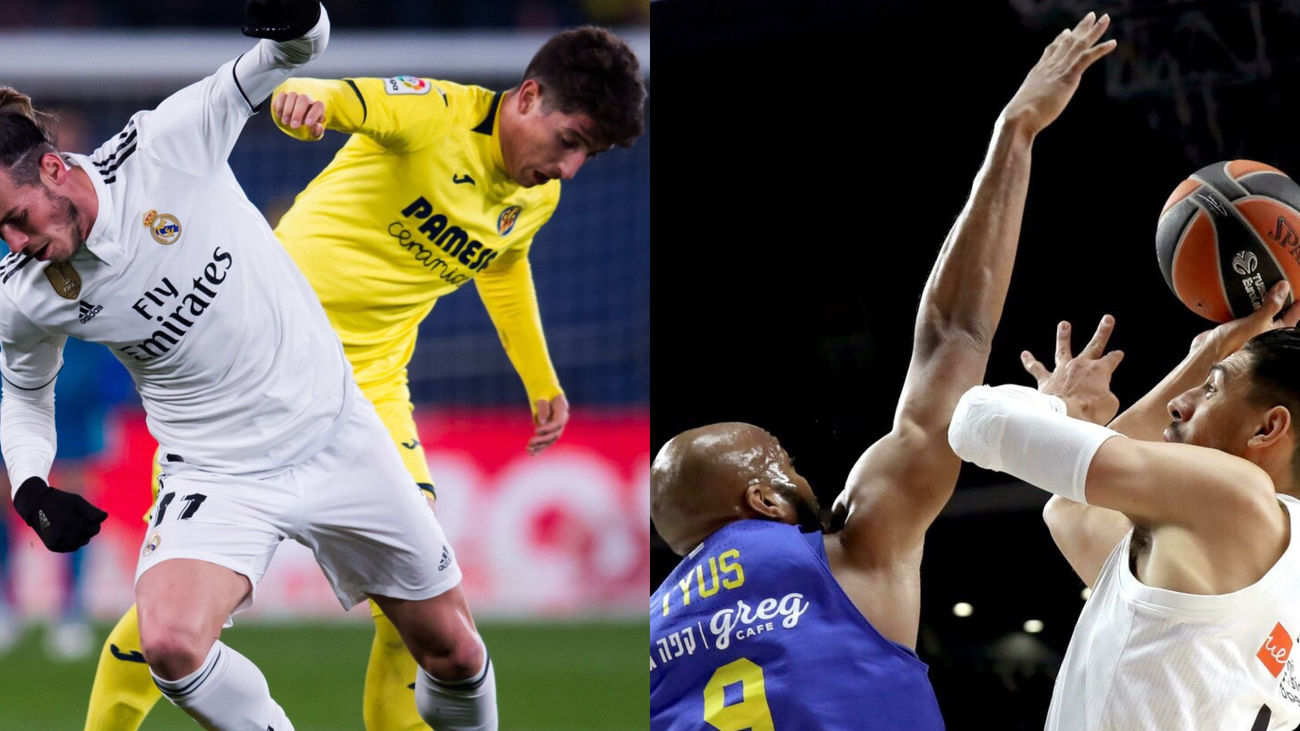 Villarreal-Real Madrid y Real Madrid-Maccabi