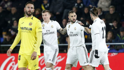 Gol de Benzema al Villarreal (1-1)