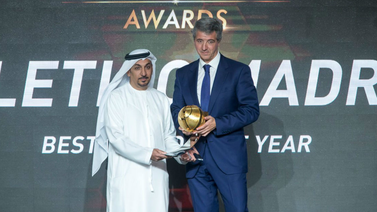 El Atlético, 'Mejor Club de 2018'