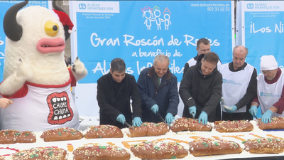Aldeas Infantiles repartirá este sábado en Sol su roscón de Reyes gigante
