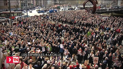 Pensionistas y afectados por el impuesto hipotecario tomaron las calles