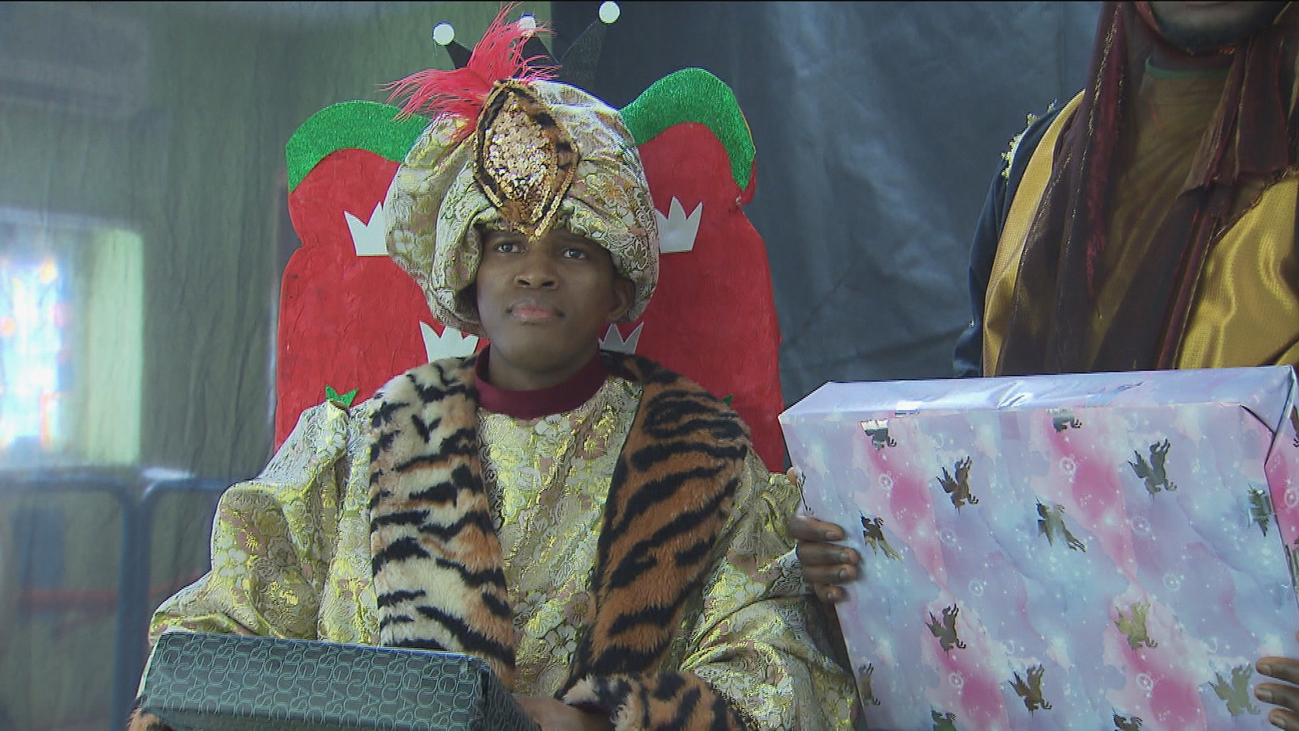 Los Reyes Magos llegan a caballo a Leganés