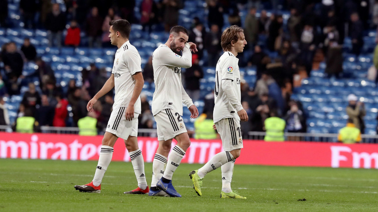 0-2. El Real Madrid se baja del tren de la Liga