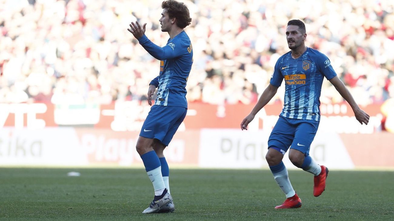 Gol de Griezmann al Sevilla (1-1)