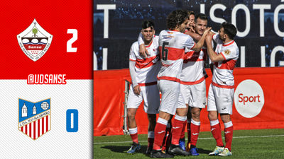 2-0. El Sanse se lleva el derbi ante el Navalcarnero
