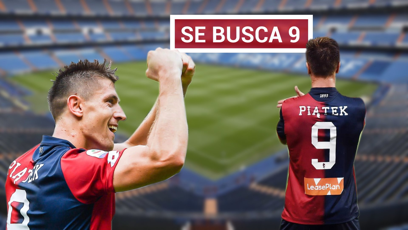 Piatek, el '9' que busca el Real Madrid