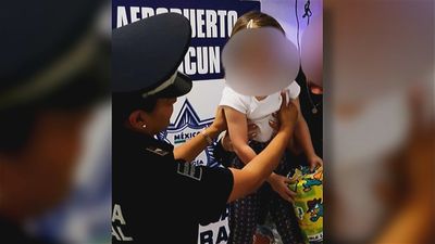 Rescatan en el aeropuerto de Cancún a una niña española secuestrada en Tulum