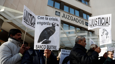 La denuncia de afectados por un fondo buitre: "Nuestras casas no son un negocio"