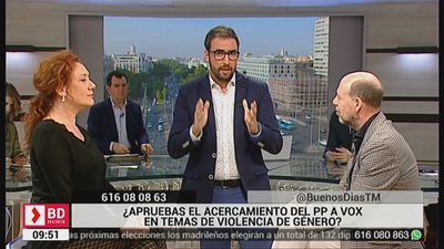 ¿Apruebas el acercamiento del PP a Vox en temas de violencia de género?