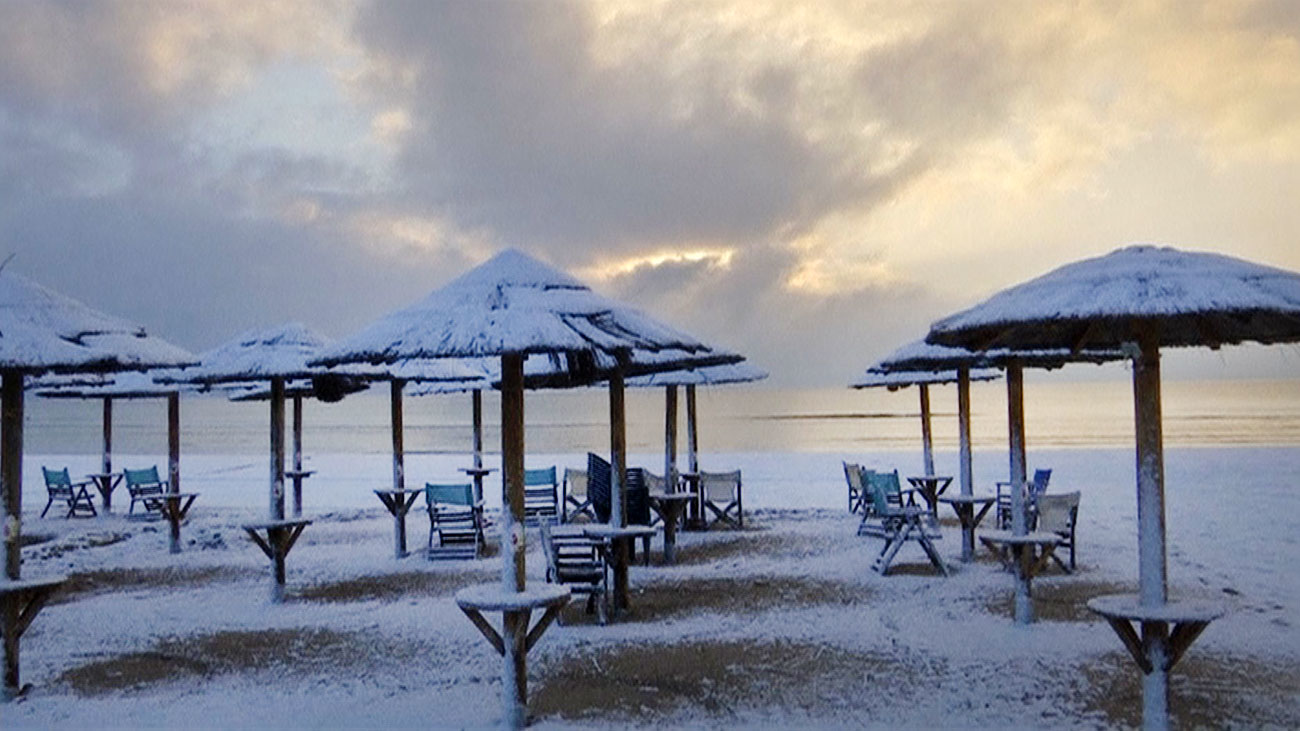 La nieve cubre Europa