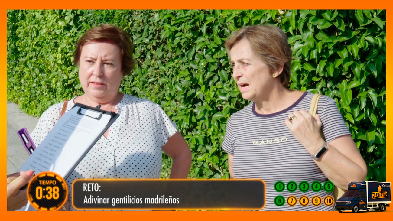 El Reto: gentilicios de la Comunidad de Madrid