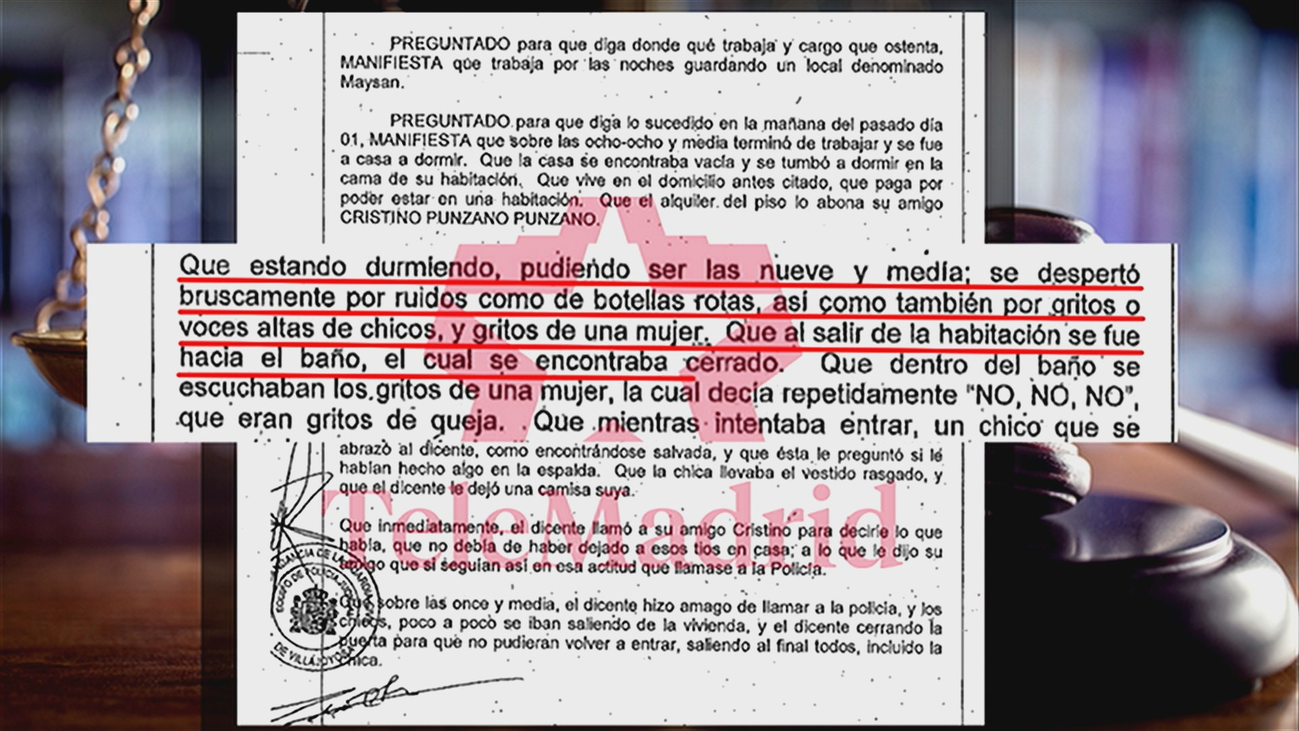 Un testigo presenció la agresión de 'la manada de Alicante' y no hizo nada