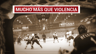 El hockey hielo, más que peleas