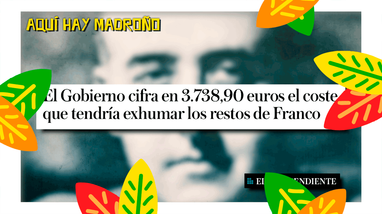 Esto es lo que costará la exhumación de Franco