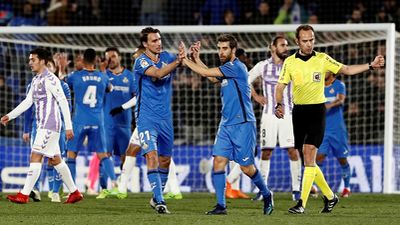 1-0. El Getafe supera al Valladolid en el 92'