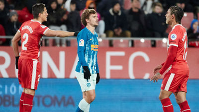 1-1. El Atlético empata en Girona y el Wanda decidirá