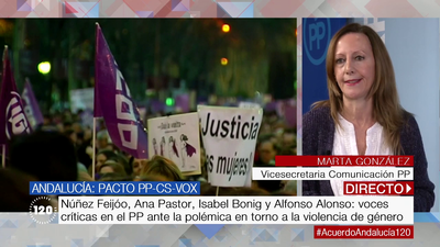 Marta González (PP): “No hay la más mínima duda del apoyo del PP a la Ley de Violencia de Género”