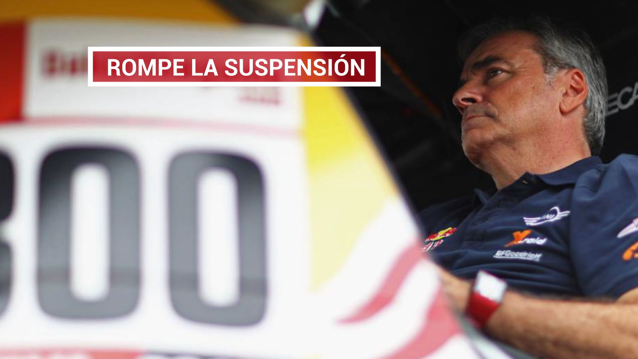 Sainz se queda sin opciones en el Dakar