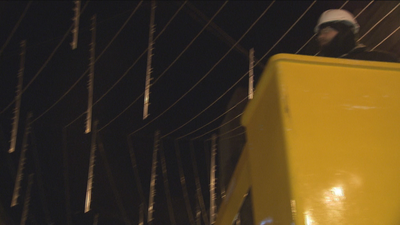 Retiran las luces navideñas de las calles de Madrid