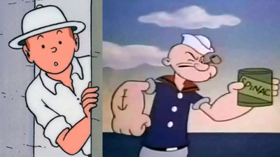 Tintín y Popeye cumplen 90 años